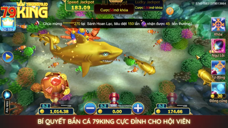 Bí quyết bắn cá 79King cực đỉnh cho hội viên