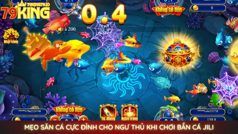 Bắn cá Jili - Vua bắn cá online, jackpot cực dễ nổ 4 Mẹo săn cá cực đỉnh cho ngư thủ khi chơi bắn cá JILI