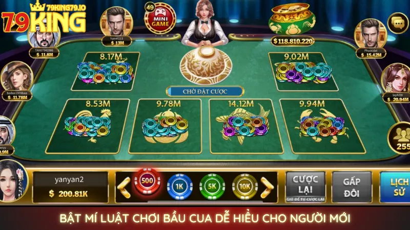 Bật mí luật chơi Bầu Cua dễ hiểu cho người mới