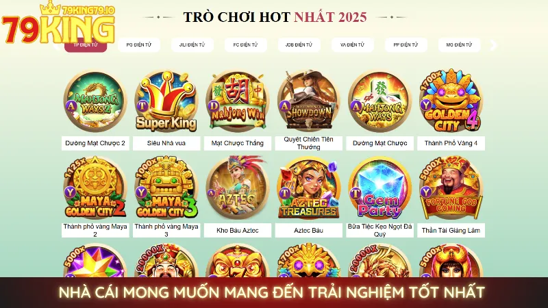 Giới thiệu 79king - Sứ mệnh & tầm nhìn nhà cái uy tín 2 Nhà cái mong muốn mang đến trải nghiệm tốt nhất