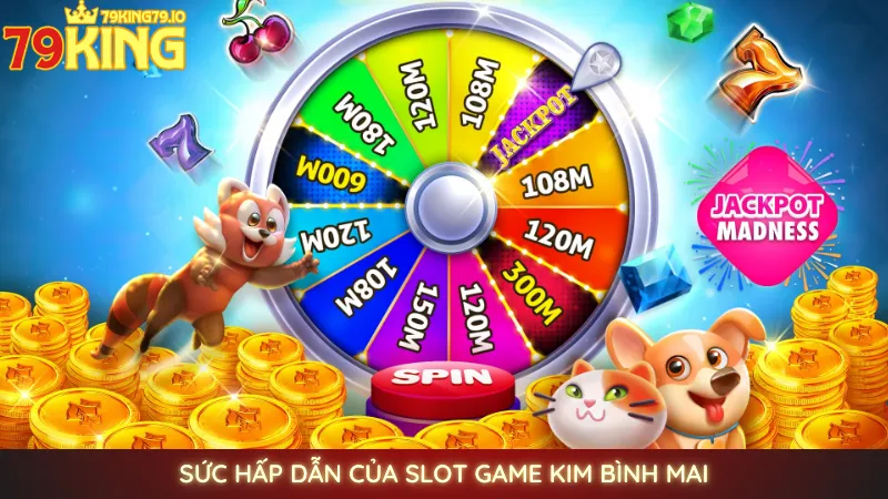 Nổ hũ Kim Bình Mai - Vòng quay miễn phí, thưởng cực lớn 2 Sức hấp dẫn của slot game Kim Bình Mai