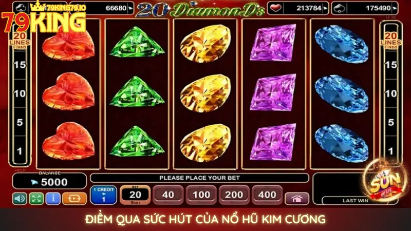Nổ hũ Kim Cương - Săn jackpot lấp lánh cùng 79king 2 Điểm qua sức hút của nổ hũ Kim Cương